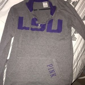 LSU VS PINK pullover